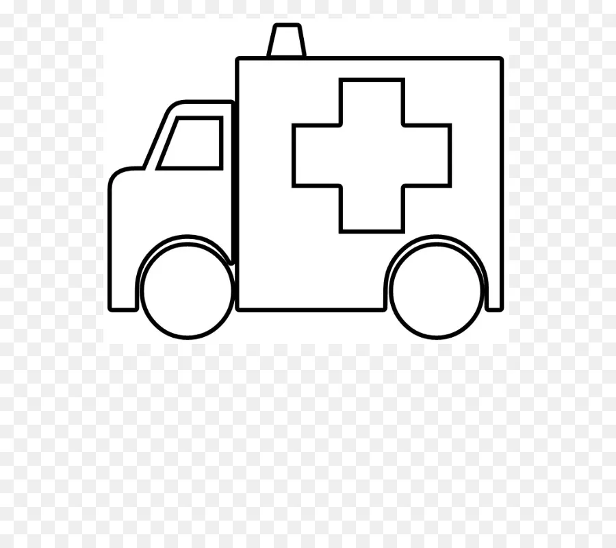 Ambulancia，Dibujo PNG