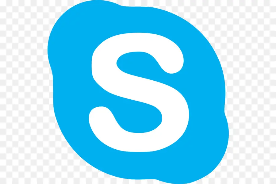 Logotipo De Skype，Comunicación PNG