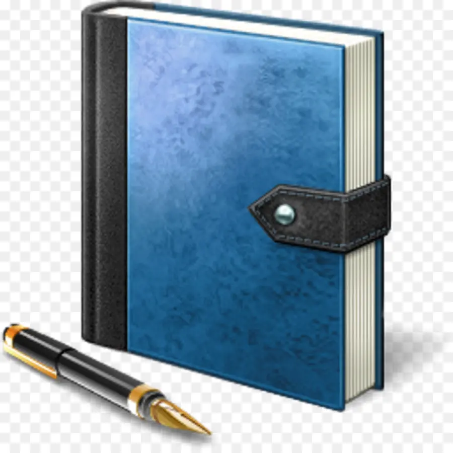 Cuaderno Azul，Computadora Portátil PNG