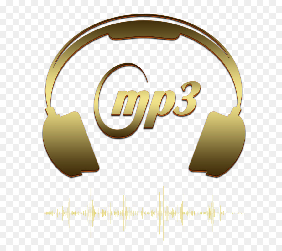 Logotipo Mp3，Auriculares PNG