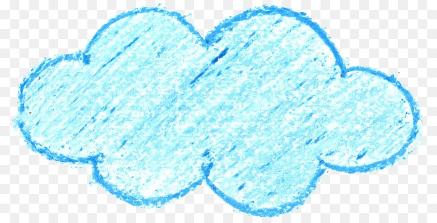 Nube，Azul PNG