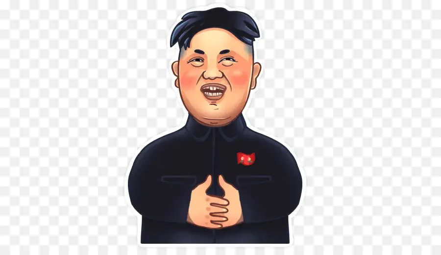 Kim Jongun，Pegatina PNG