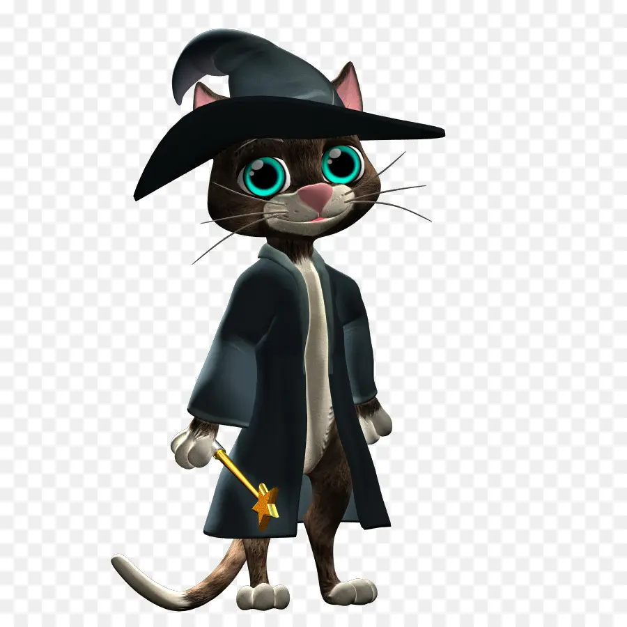 Gato Mago，Sombrero PNG