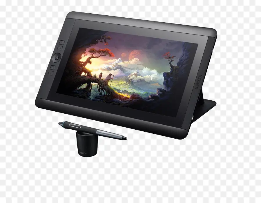 Tabletas De Gráficos De Escritura Digital，Wacom Intuos Pro Paper Edition Medium PNG