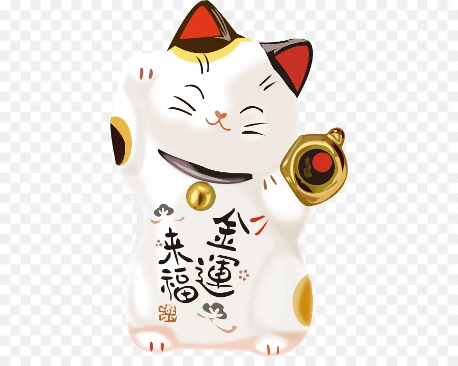 Gato Chino De La Suerte，Gato PNG