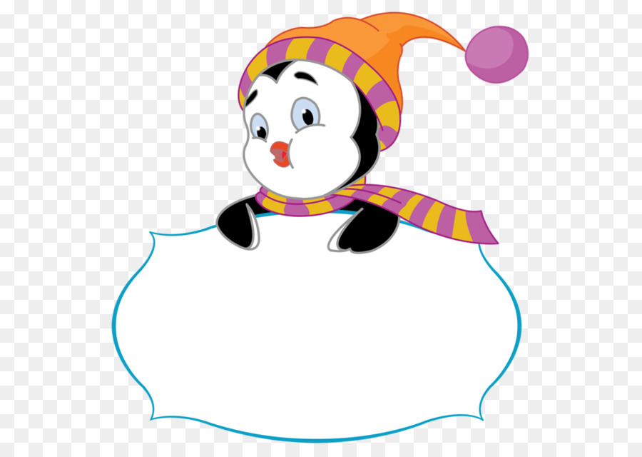 Pingüino De Dibujos Animados，Invierno PNG