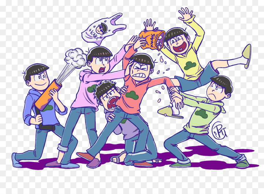 Osomatsu Kun，Humano PNG