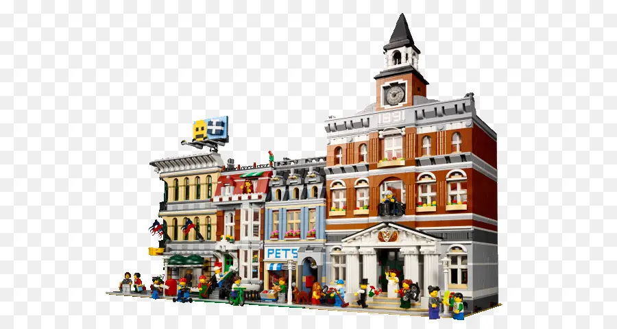 Edificios Lego，Miniatura PNG