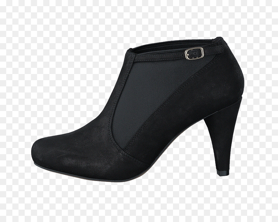 Tacón Alto Negro，Zapato PNG