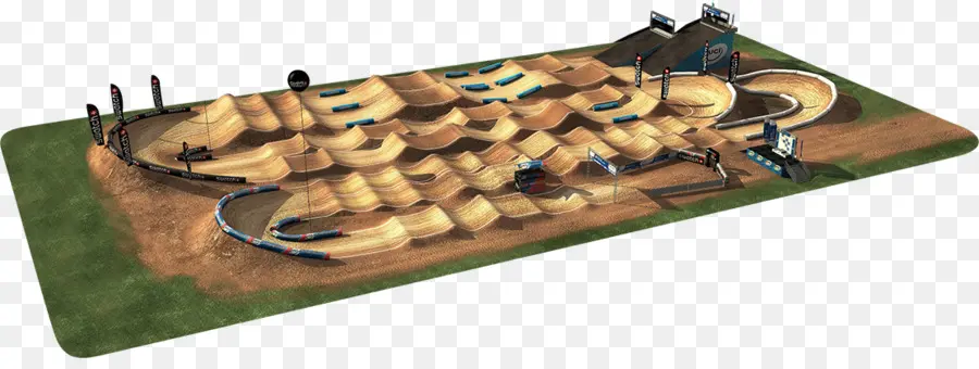 Pista De Bmx，Suciedad PNG