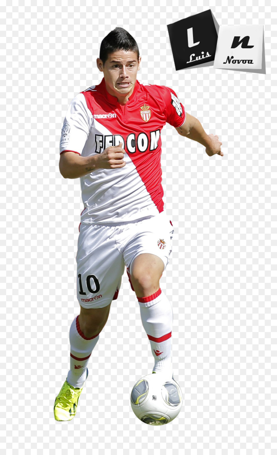 James Rodríguez，Como Monaco Fc PNG