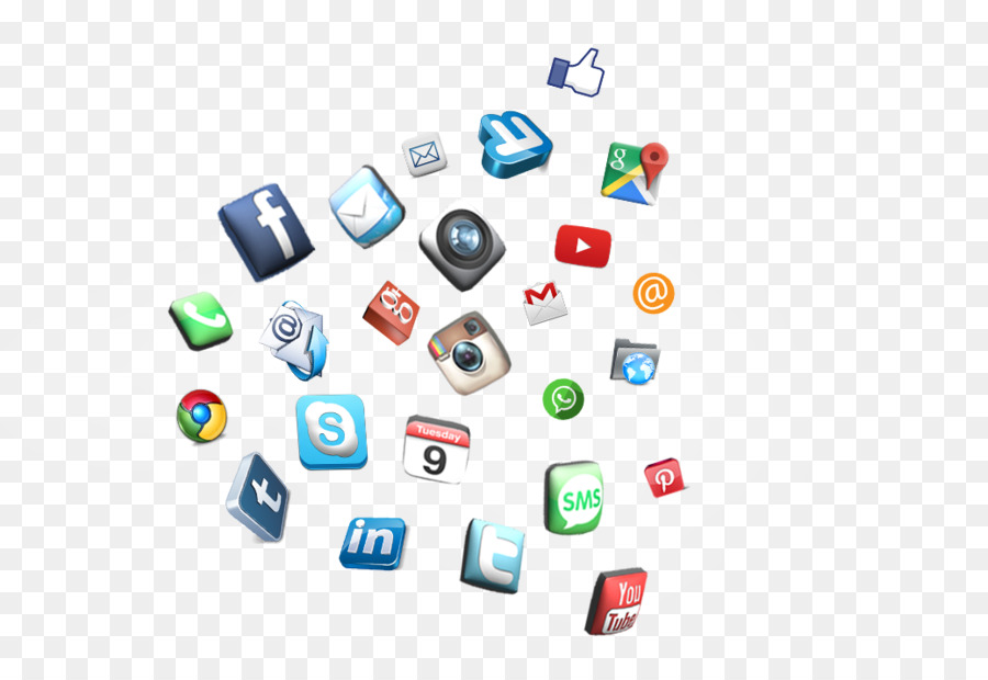 Iconos De Redes Sociales，Red PNG