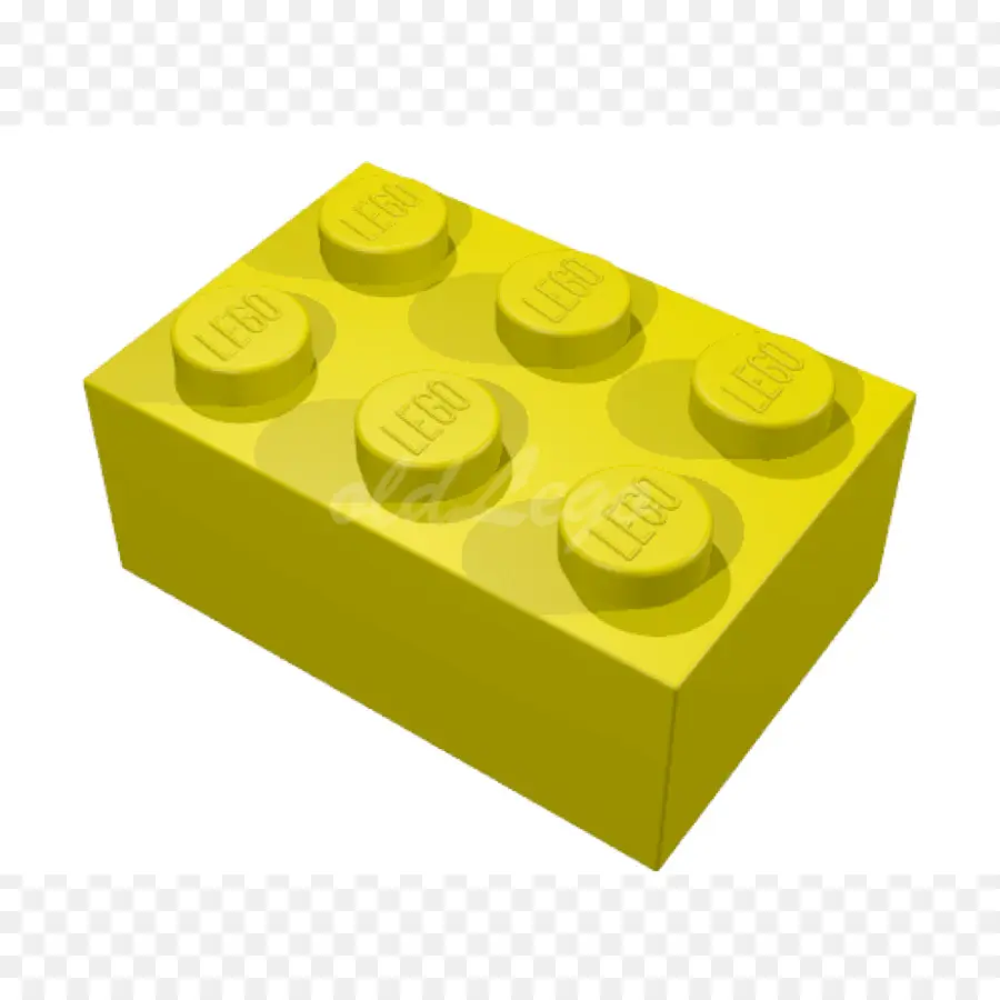 Ladrillo Lego Amarillo，Bloquear PNG