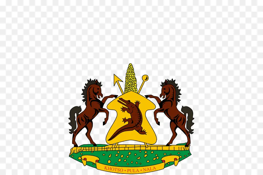 Lesoto，Escudo De Armas De Lesotho PNG