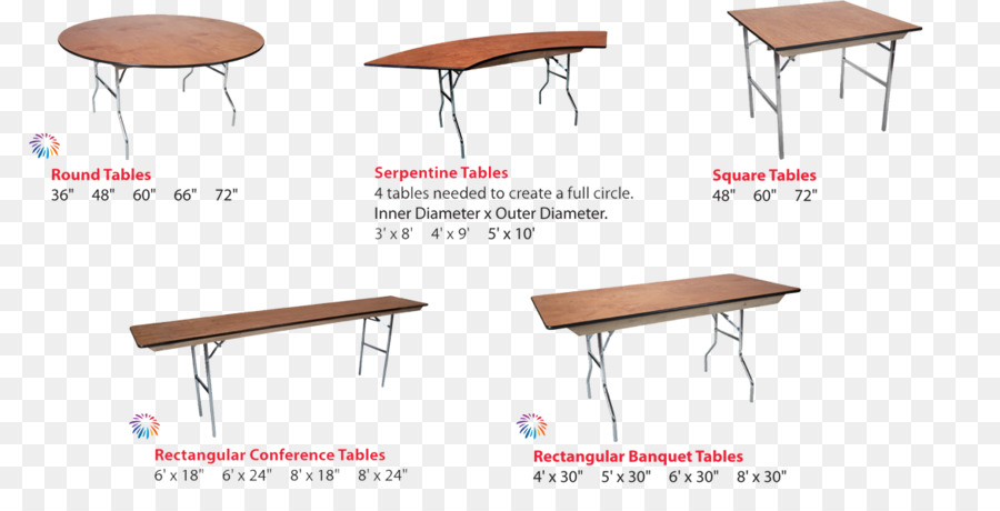 Mesa，Mesas Plegables PNG