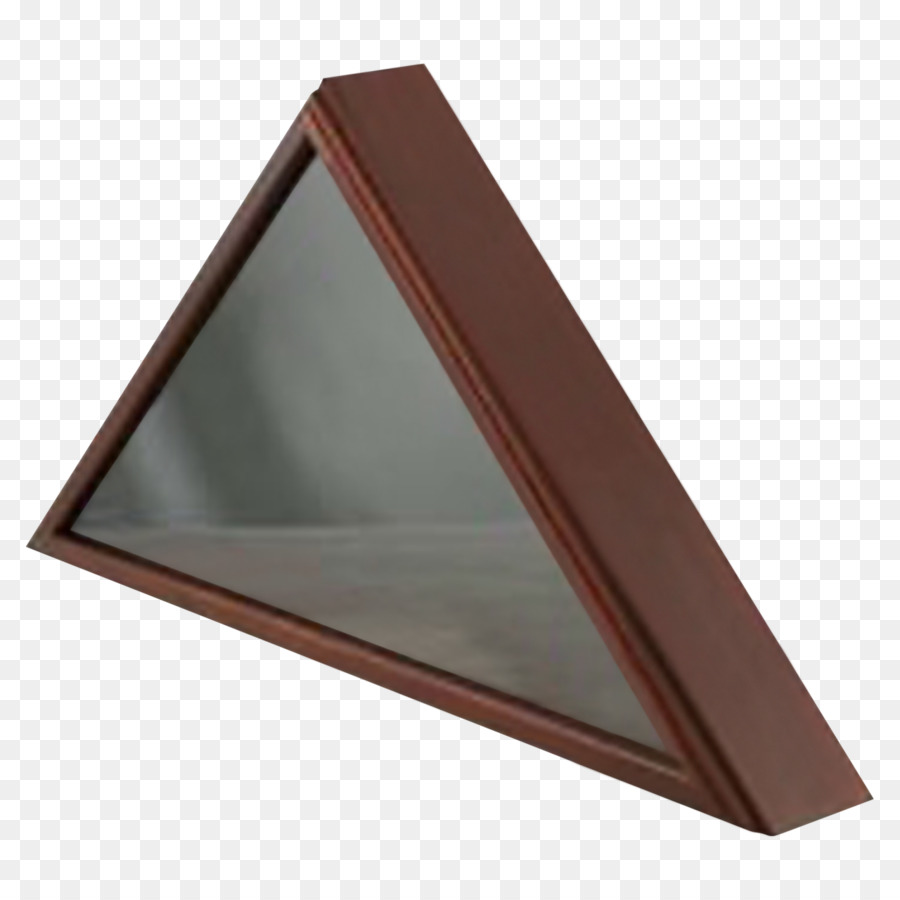 Espejo Triangular，Marco De Madera PNG