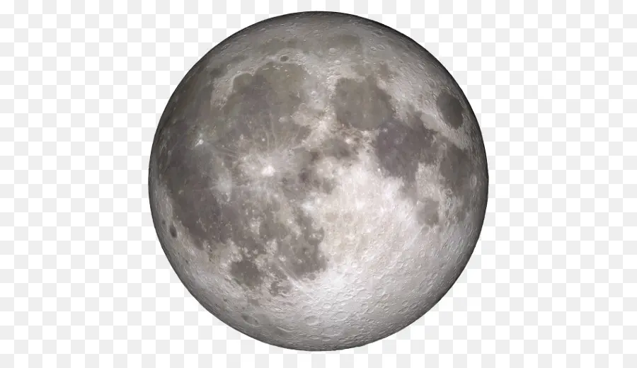 Fase Lunar，Luna Llena PNG