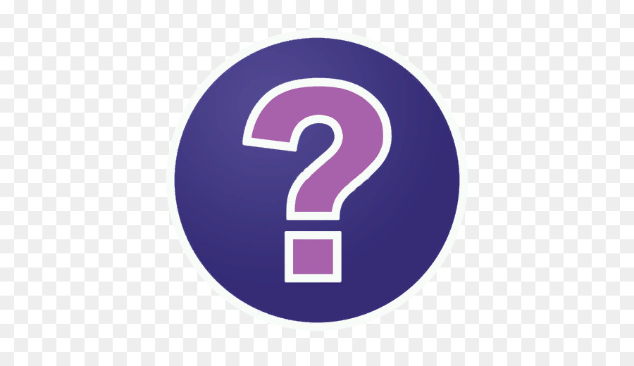 Signo De Interrogación Morado，Consulta PNG