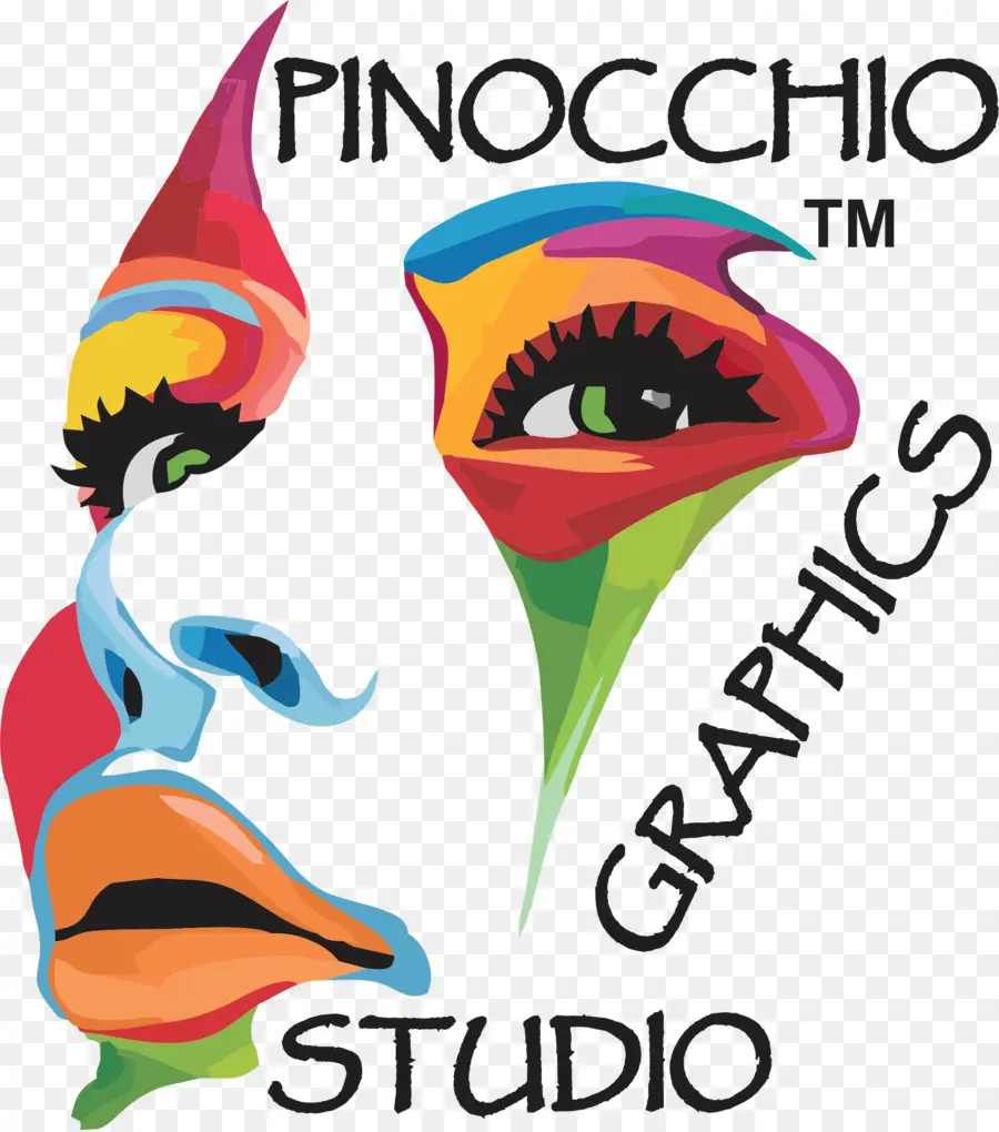 Logotipo De Pinocho Graphics，Estudio PNG