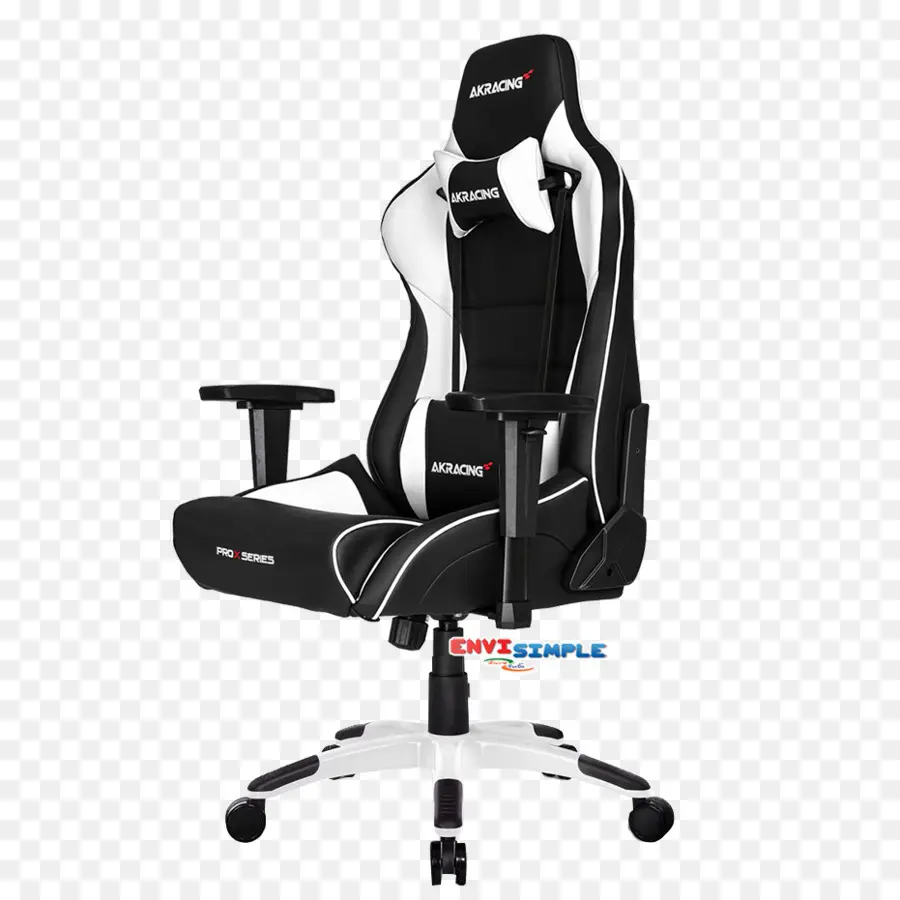 Juego De La Silla Akracing Prox Negro Azul Blanco，Akracing Obertura De Juego PNG