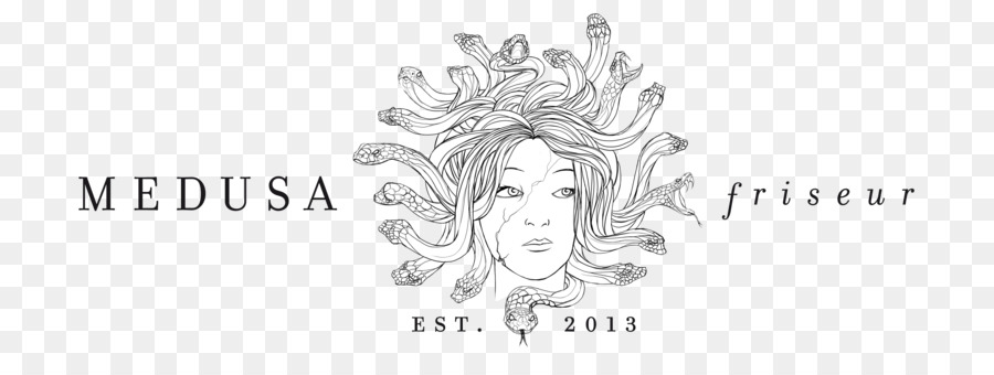 Medusa Friseur，Logo PNG