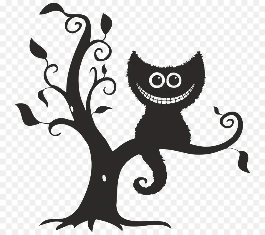 Gato De Cheshire，Árbol PNG