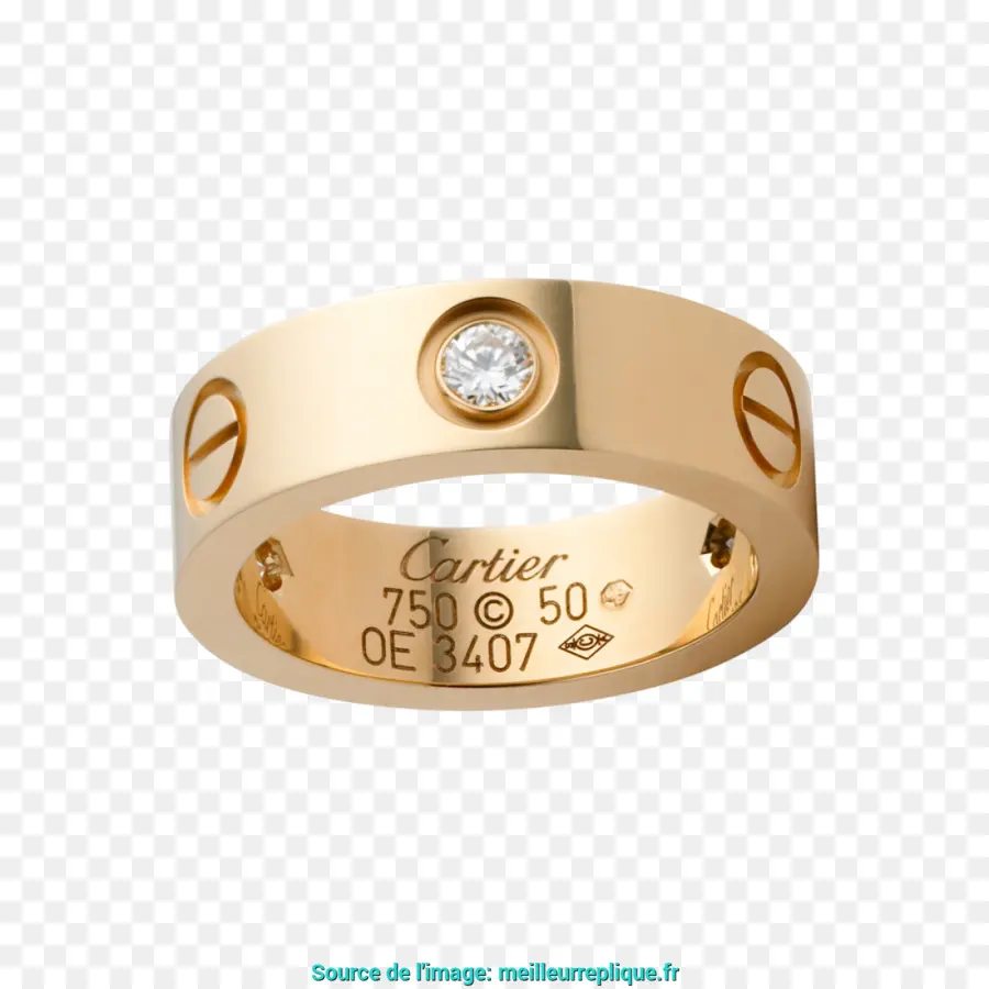 Cartier，Anillo PNG