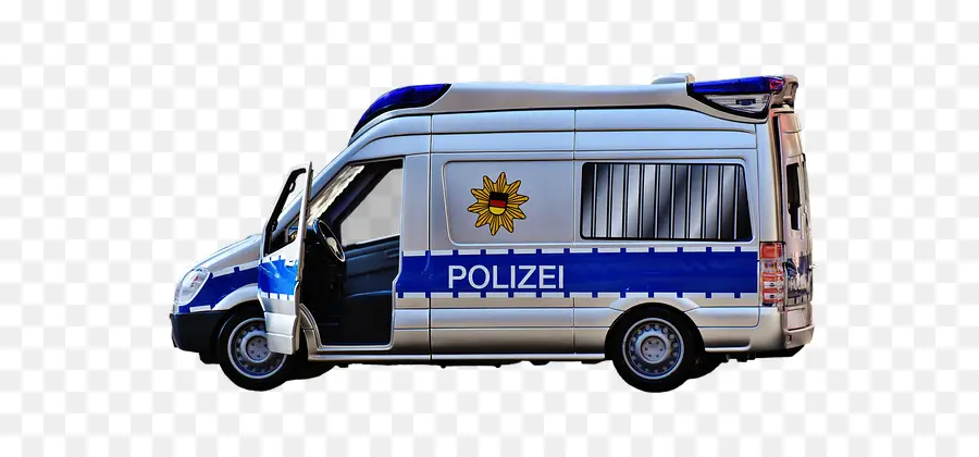 Camioneta De Policia，Vehículo PNG