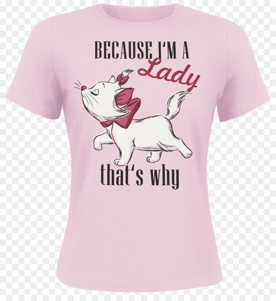 Camiseta Rosa，Gato PNG