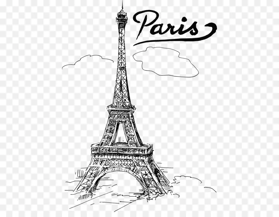 Torre Eiffel，Dibujo PNG