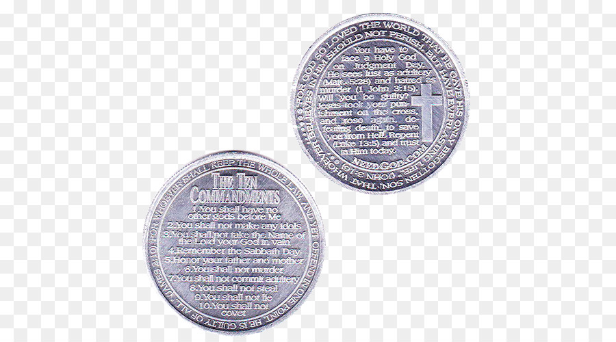 Moneda De Los Diez Mandamientos，Religioso PNG