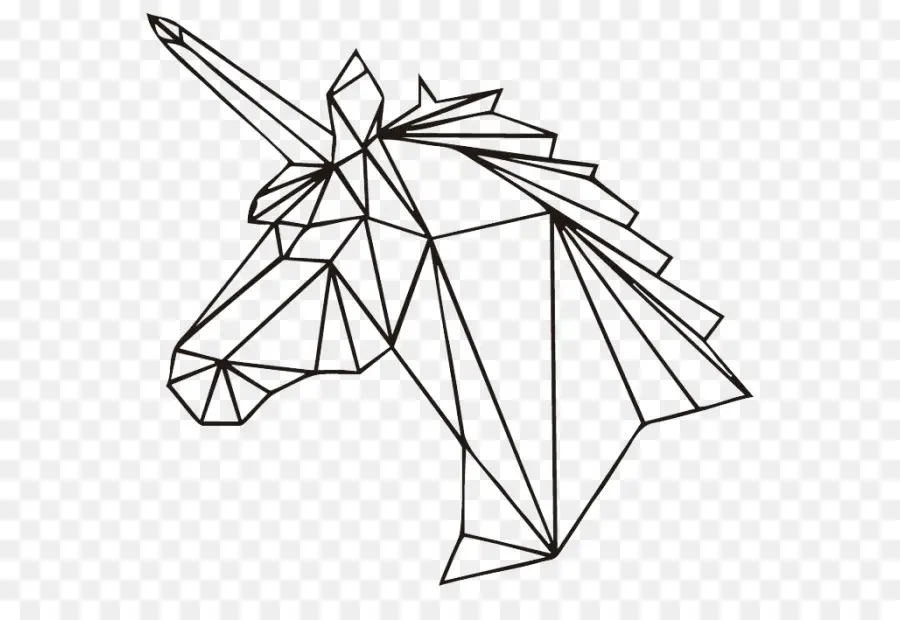 Calcomanía De Pared，Unicornio PNG