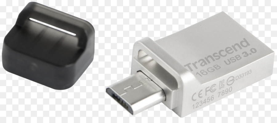 Unidades De Flash Usb，Jetflash 880 Otg Flash Drive PNG