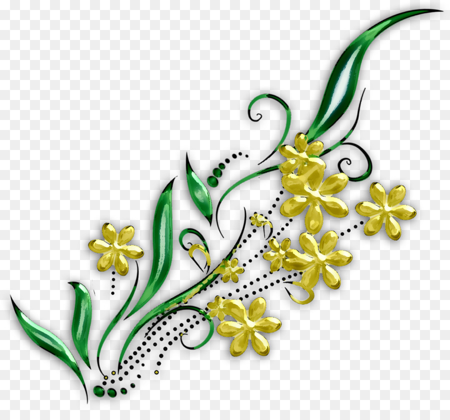 Diseño Floral，Flores PNG