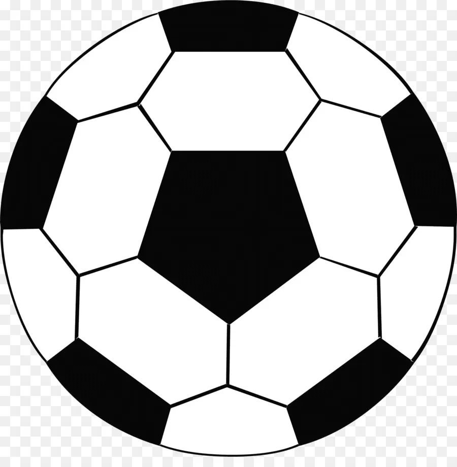 Balón De Fútbol，En Blanco Y Negro PNG