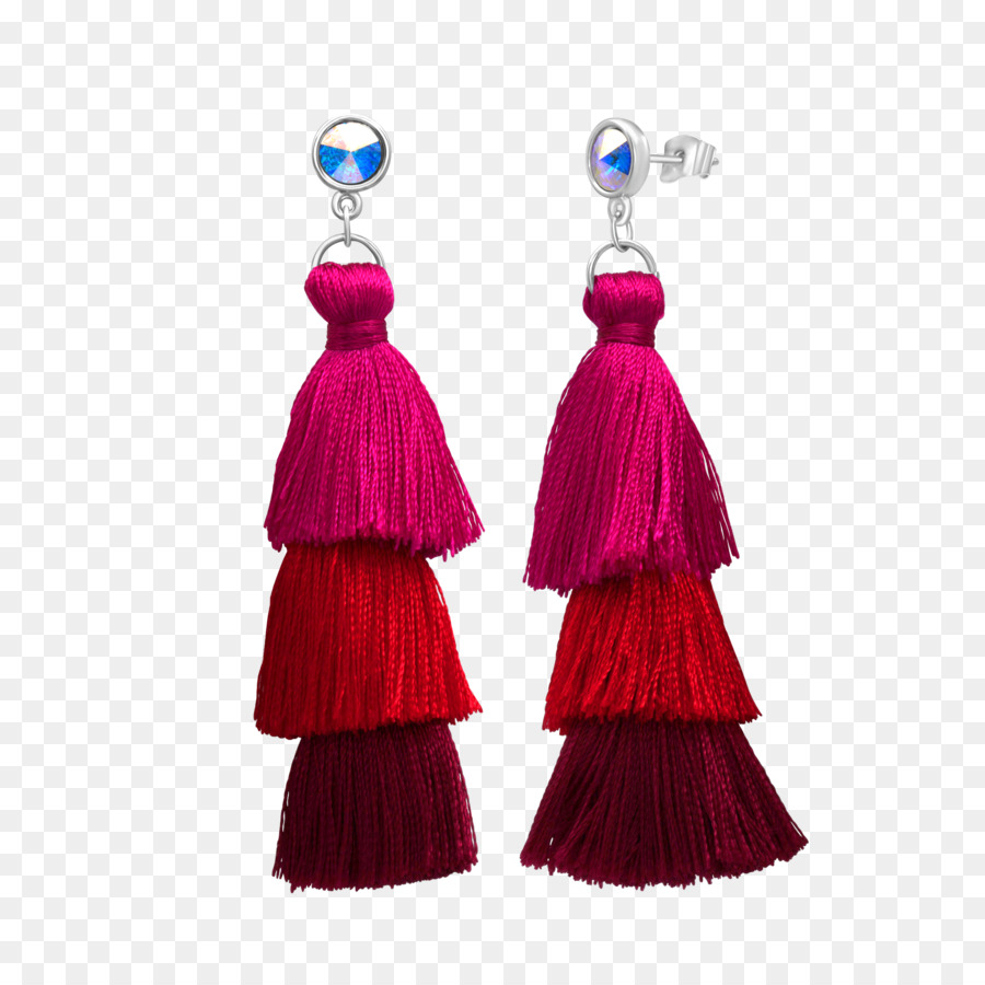 Pendientes De Borla，Moda PNG