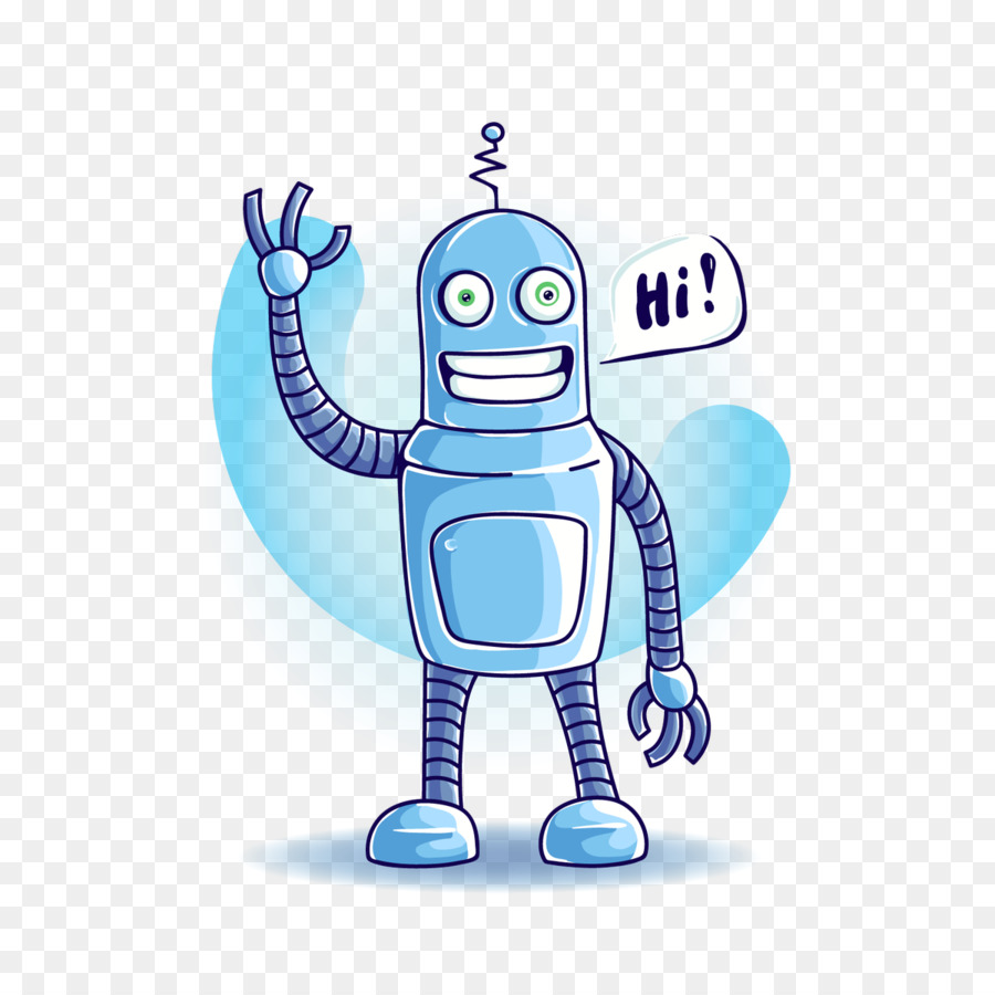 Robot Azul，Antena PNG