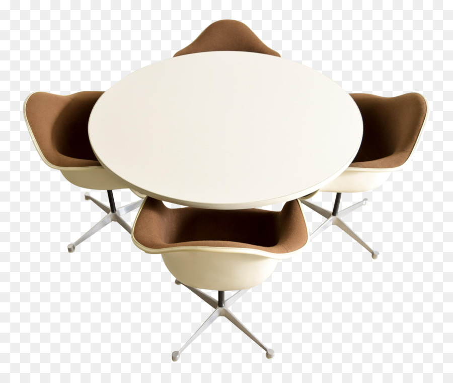 Grupo De Aluminio Eames，Mesa PNG