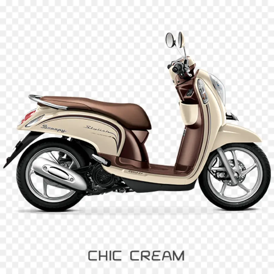 Scooter Crema Elegante，Scooter PNG