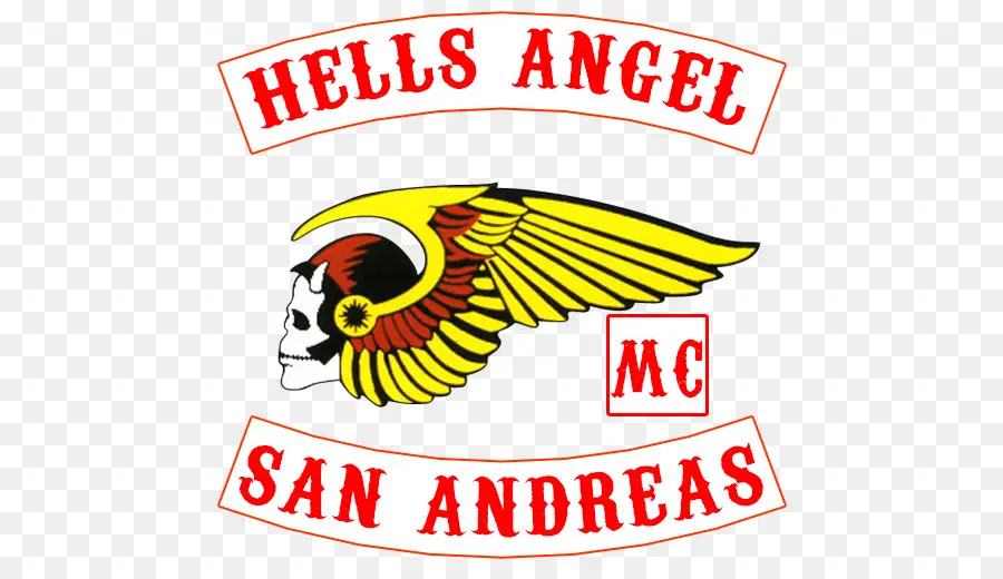 Logotipo De Los Ángeles Del Infierno，Motocicleta PNG