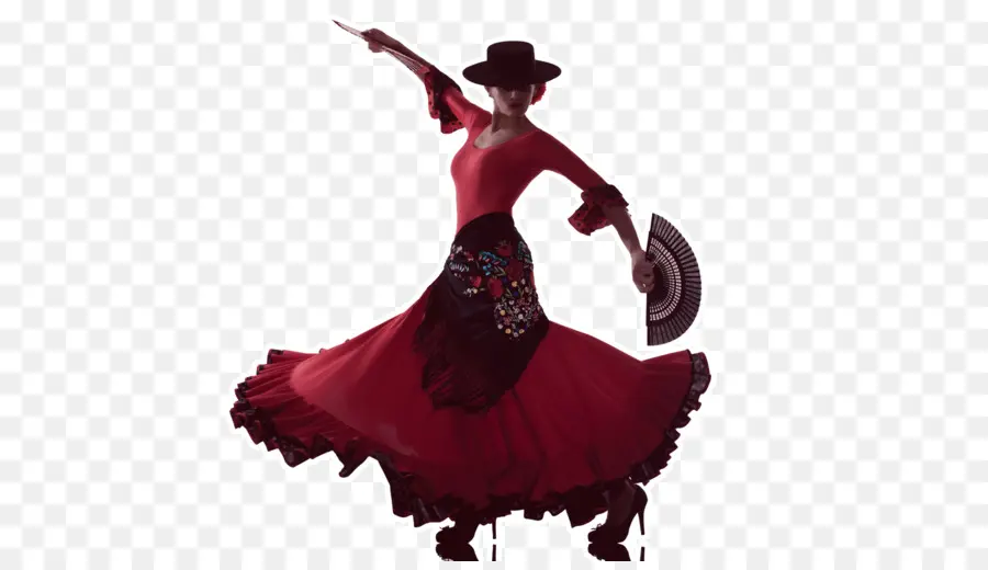 Bailaora Flamenca，Bailar PNG