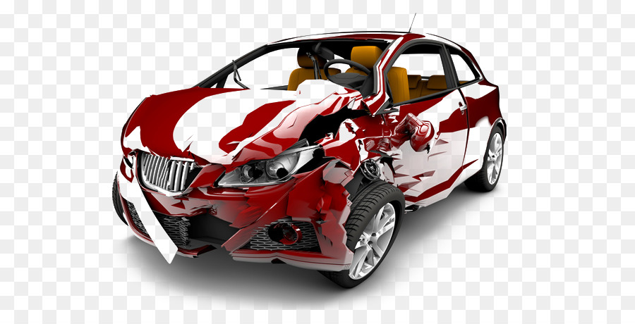 Coche Rojo Estrellado，Accidente PNG