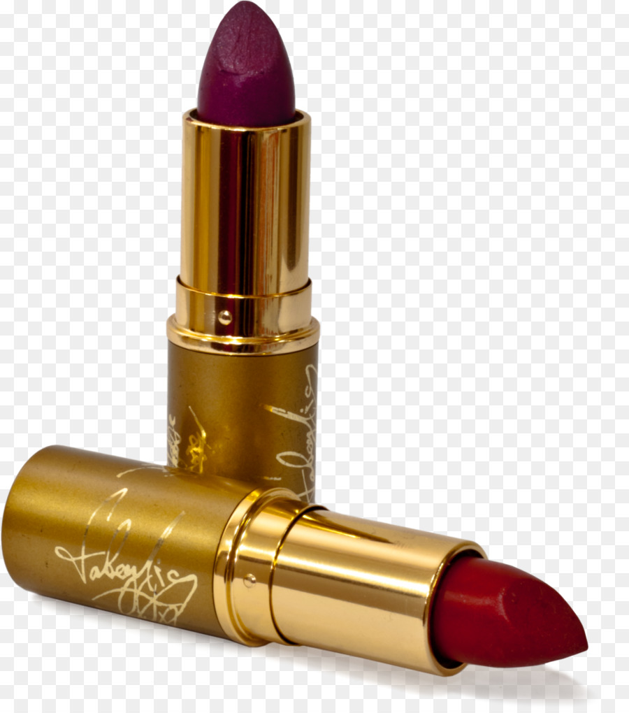 Lápiz Labial Rojo，Caja Dorada PNG