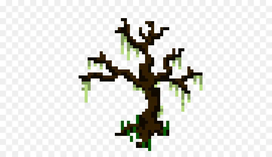 Arte De Pixel，árbol PNG