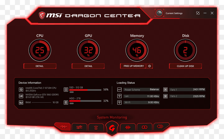 Computadora Portátil，Msi PNG