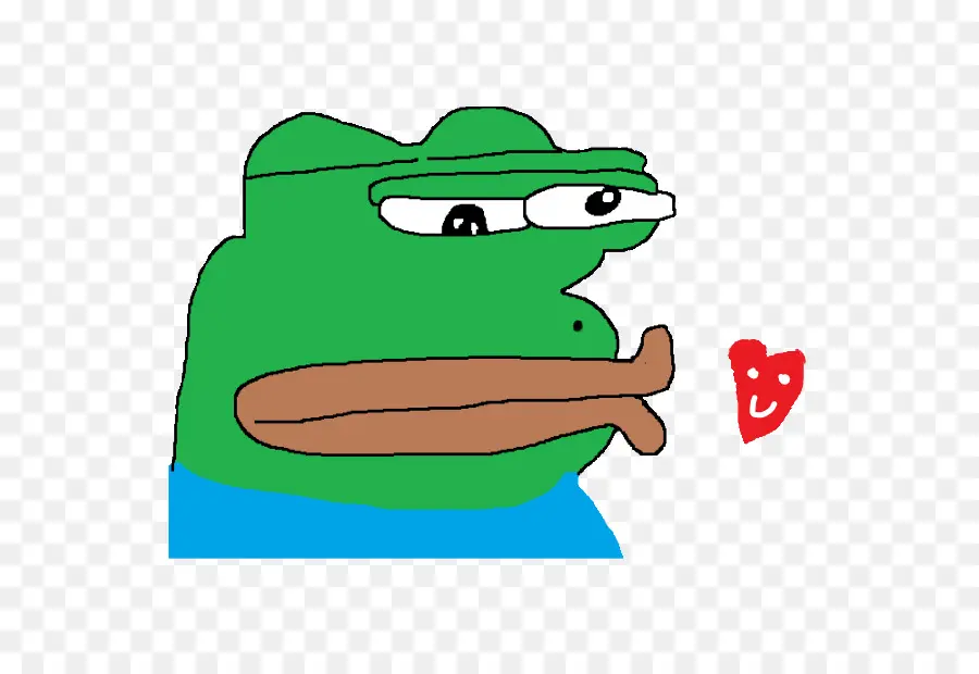 Emoji，Pepe El De La Rana PNG