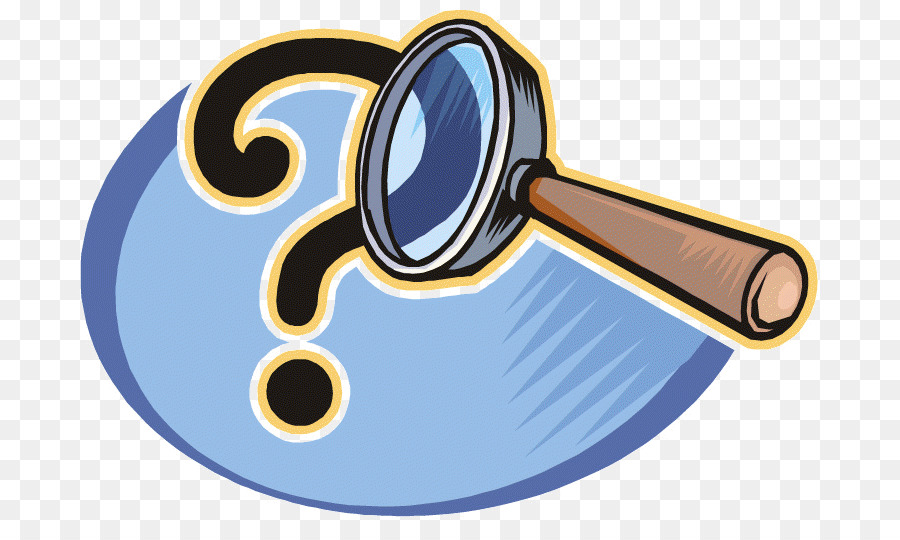 Signo De Interrogación，Lupa PNG