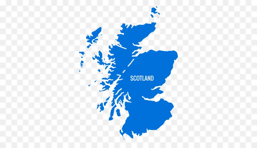 Escocia，Mapa PNG