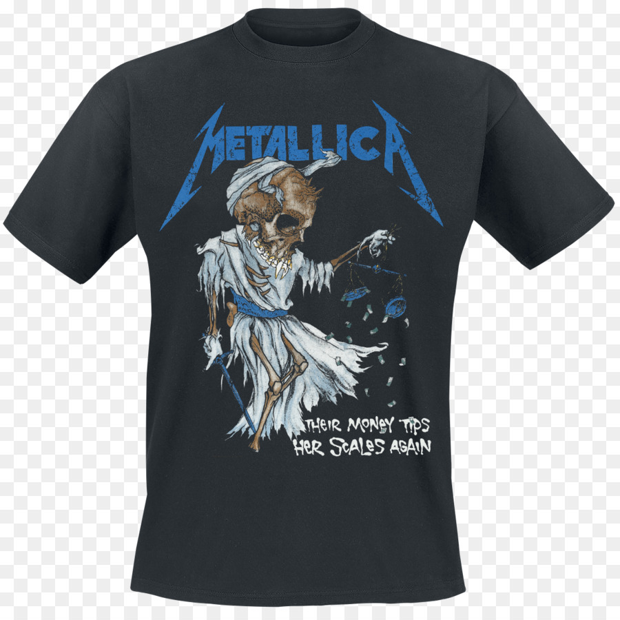 Camiseta，Metallica PNG