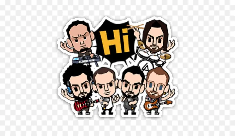 Linkin Park，Pegatina PNG